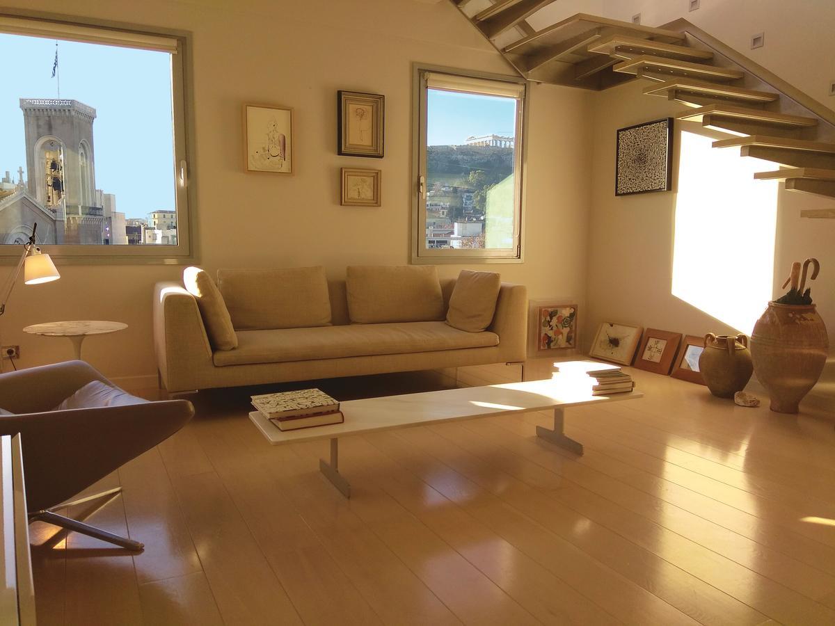 Hidesign Athens Acropolis Luxury Penthouse In Plaka Apartment Luaran gambar