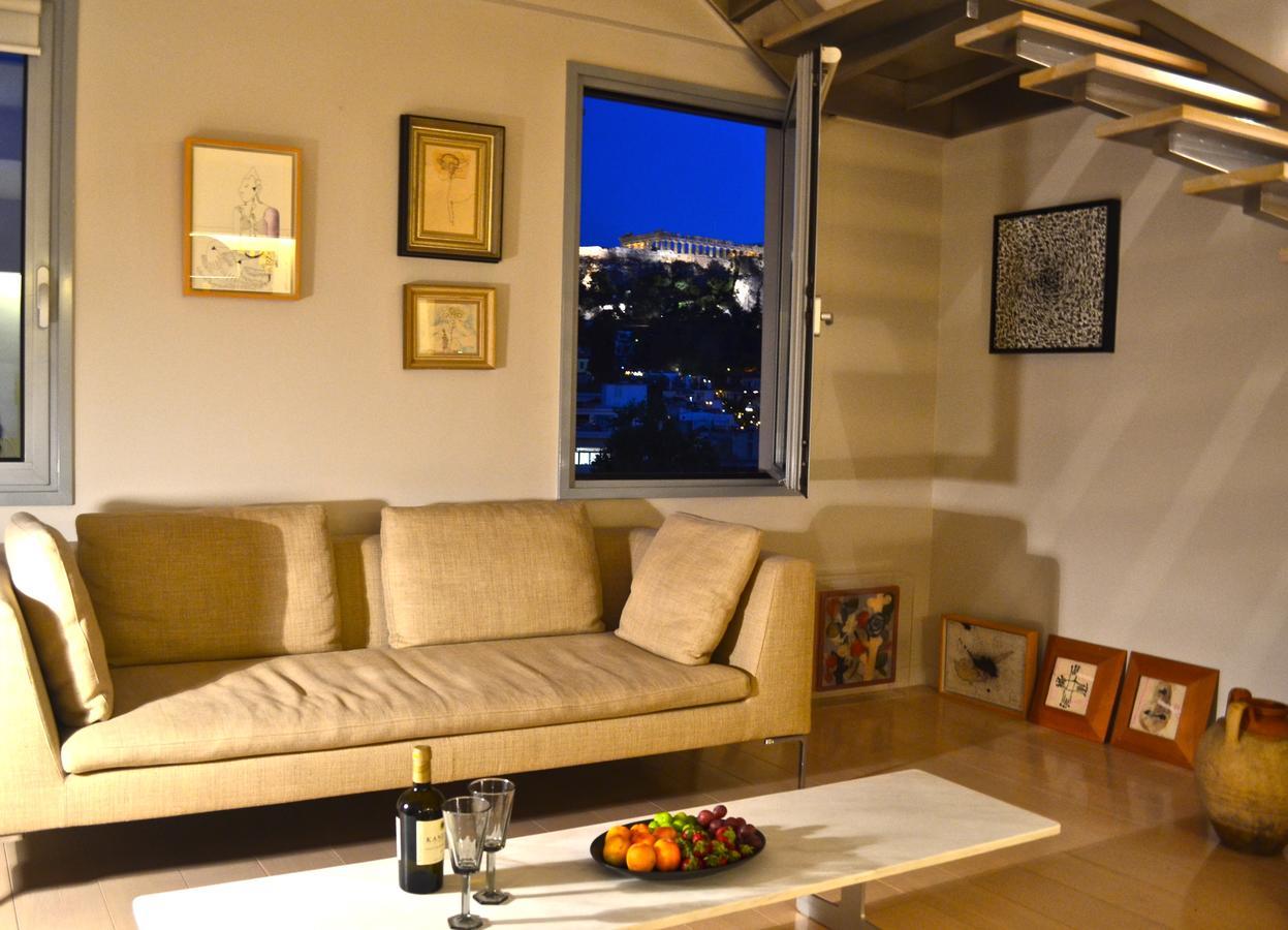 Hidesign Athens Acropolis Luxury Penthouse In Plaka Apartment Luaran gambar